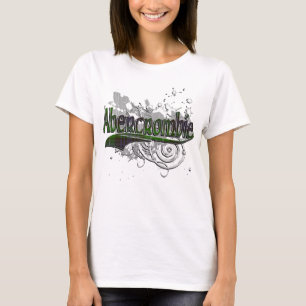 T-shirt Abercrombie Tartan Grunge