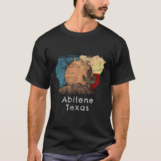 T-shirt Abilene Texas Drapeau Désert Thème