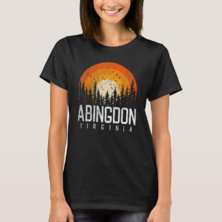 T-shirt Abingdon Virginie VA Vintage 70s 80s 90s Rétro
