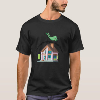 T-shirt Able to leap buildings in a single bound 1