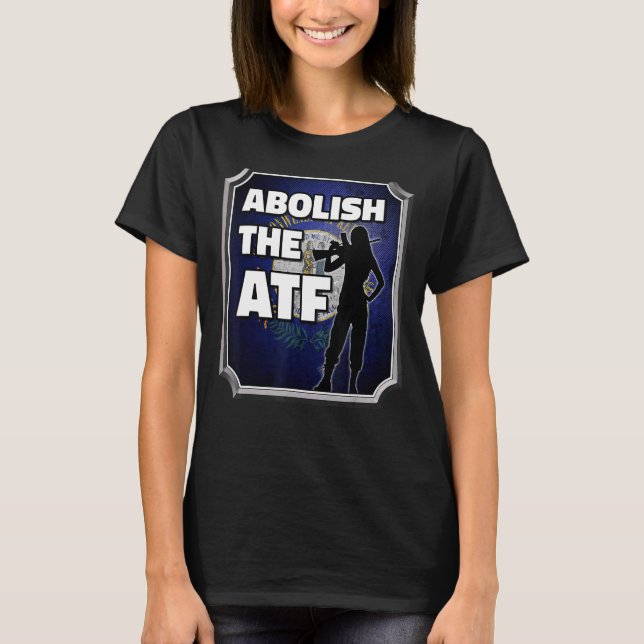 T-shirt Abolir le drapeau ATF ~ Kentucky (Devant)