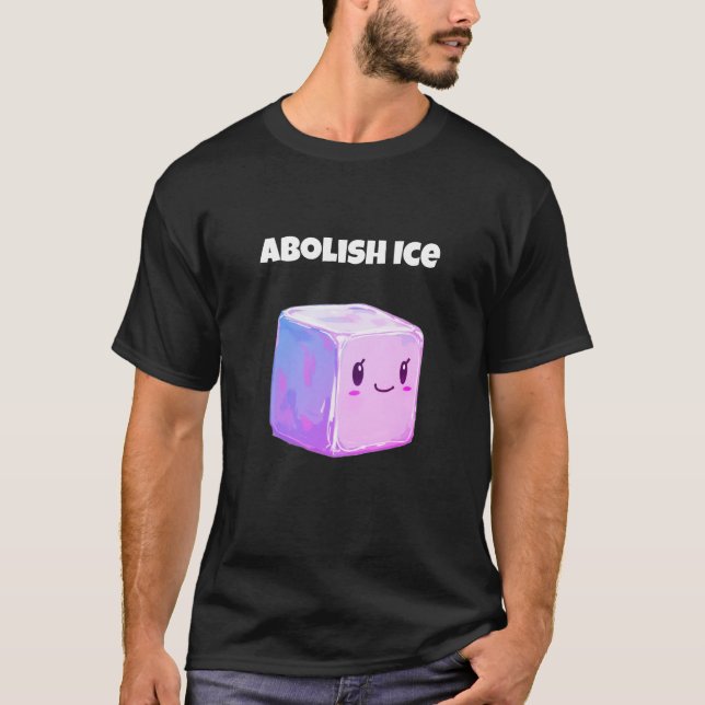 T-shirt Abolish Ice – Bold Metaphor Concept (Devant)