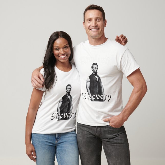 T-shirt Abolish Sleall - Abraham Lincoln (Unisexe)