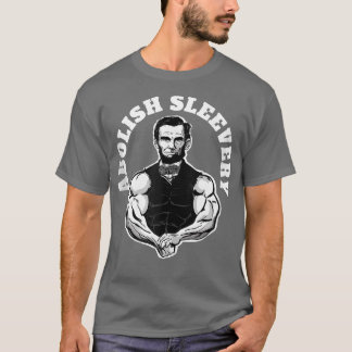 T-shirt Abolish Sleall drôle Abraham Lincoln Libérez le Sl