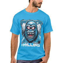 Abominable Snowman Yeti Monster hiver Déplaisant