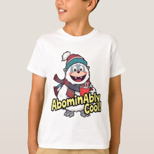 T-shirt Abominablement Cool Winter Yeti Design