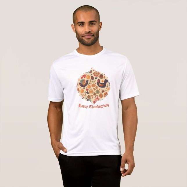 T-shirt Abondance d'automne (Devant entier)