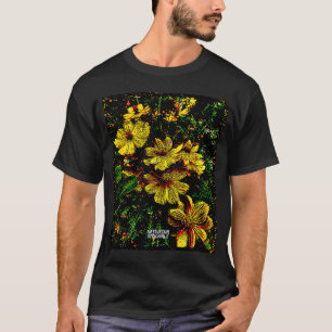 T-shirt Abondante Permaculée Cuisine Jardin Plantes Nastur