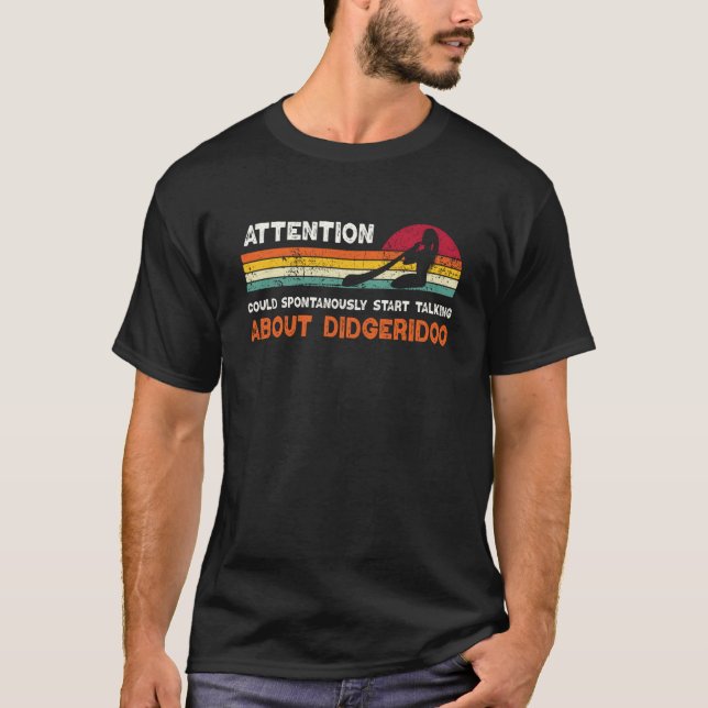 T-shirt aborigènes aborigène Didjeridu Didgeridoo  6 (Devant)