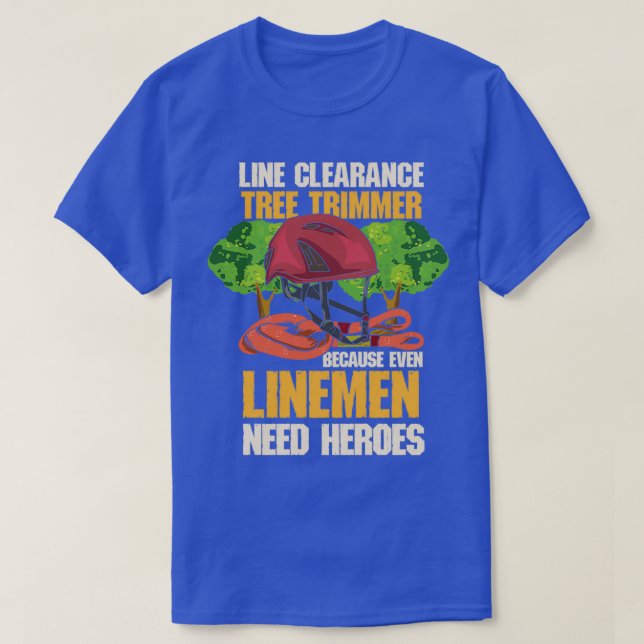 T-shirt Aboriste Escalade Arbre Trimmer Idée cadeau TS cla (Design devant)