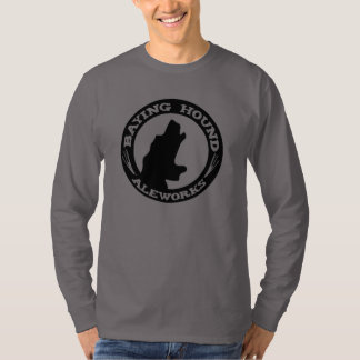 T-shirt aboyant de douille du chien des hommes