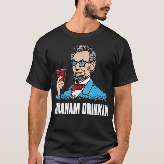 T-shirt Abraham Drinkin (Devant)