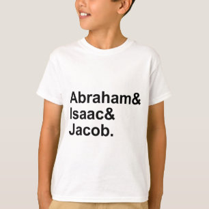 T-shirt Abraham Isaac Jacob 3 Patriarches du judaïsme