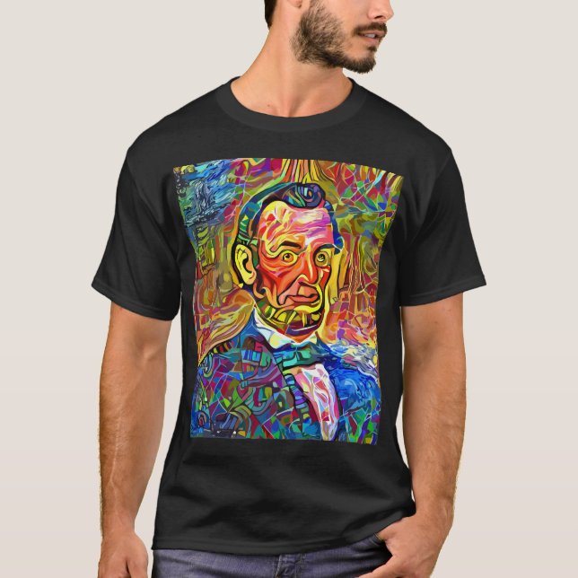 T-shirt Abraham Lincoln (Devant)