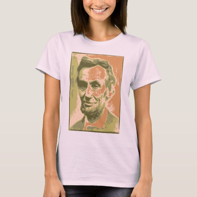 T-shirt Abraham Lincoln (Devant)
