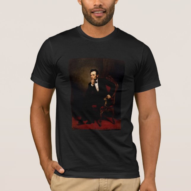 T-shirt Abraham Lincoln (Devant)