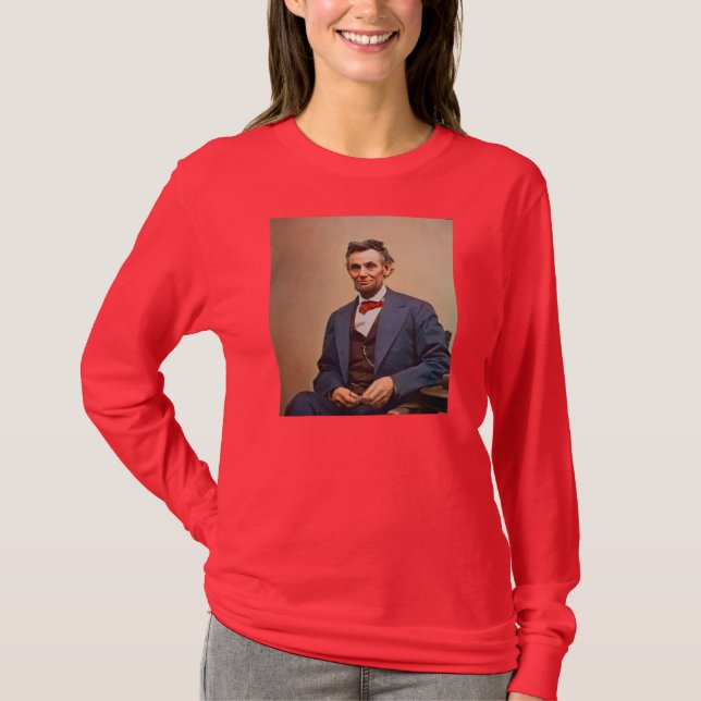 T-shirt Abraham Lincoln (Devant)