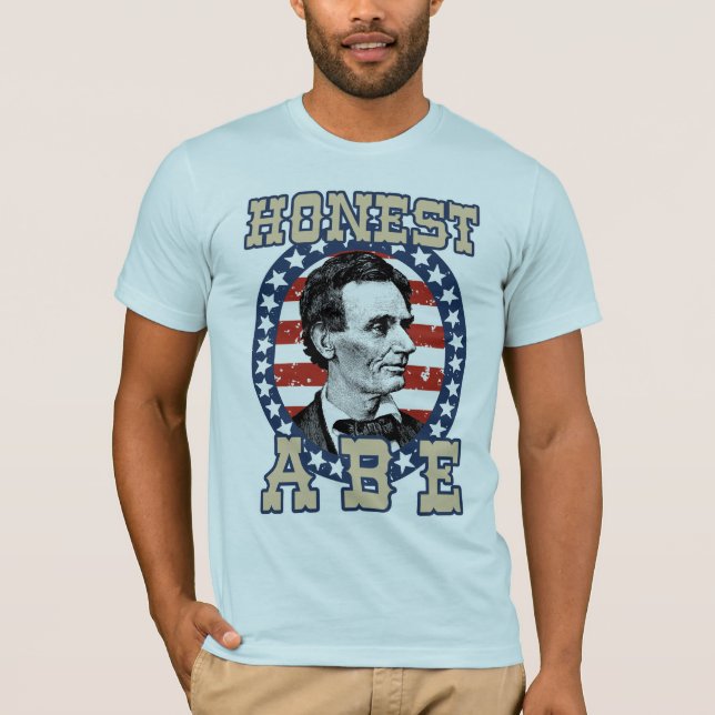T-shirt Abraham Lincoln (Devant)