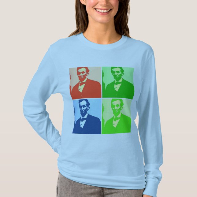 T-shirt Abraham Lincoln (Devant)