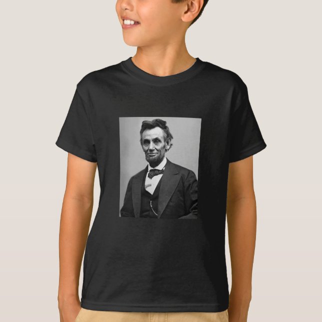 T-shirt Abraham Lincoln (Devant)