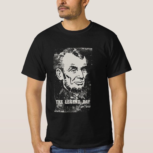 T-shirt Abraham Lincoln (Devant)