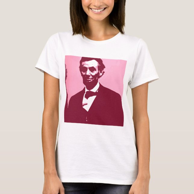 T-shirt Abraham Lincoln (Devant)