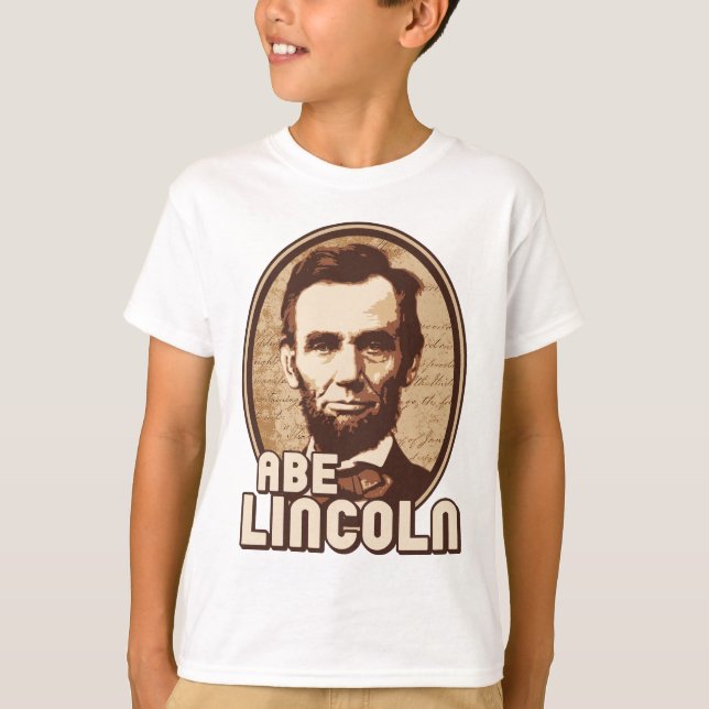 T-shirt Abraham Lincoln (Devant)