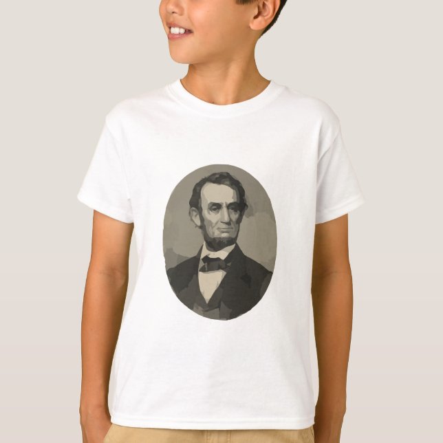 T-shirt abraham lincoln (Devant)