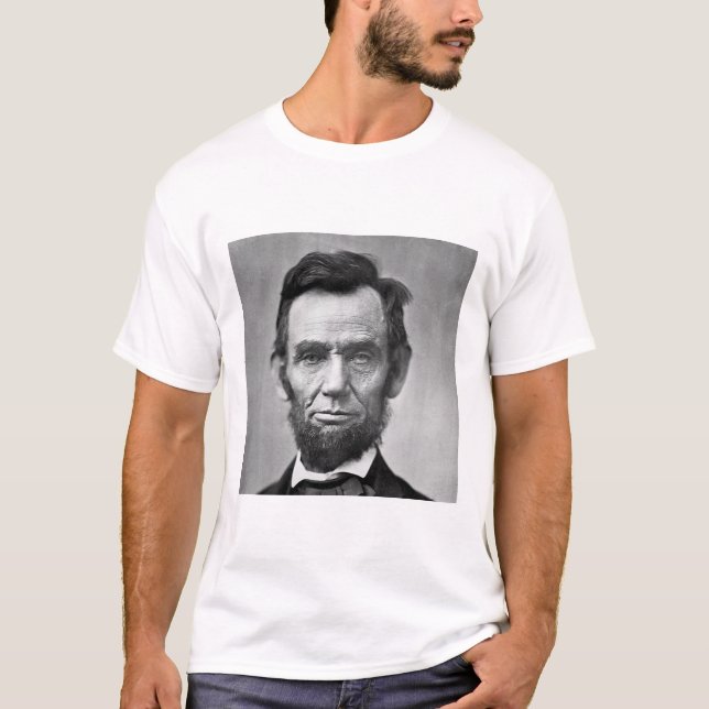 T-shirt Abraham Lincoln (Devant)
