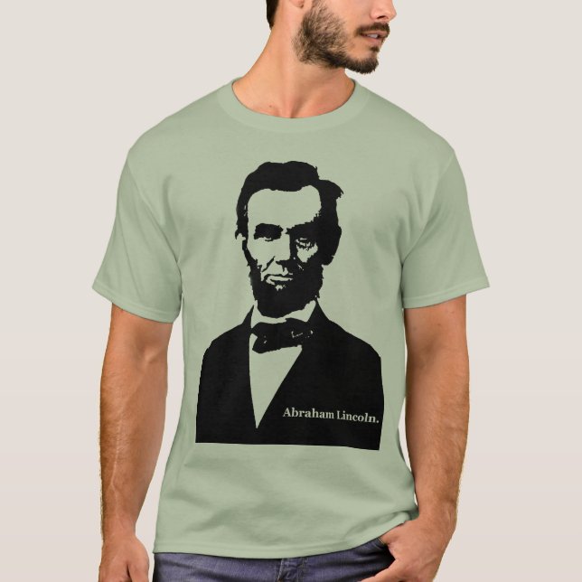 T-shirt Abraham Lincoln (Devant)