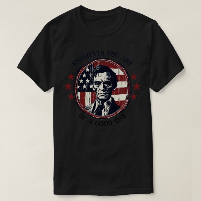 T-shirt Abraham Lincoln 1 (Design devant)