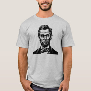 T-shirt Abraham Lincoln "16" pièce en t