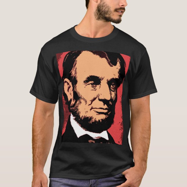 T-SHIRT ABRAHAM LINCOLN 2 (Devant)