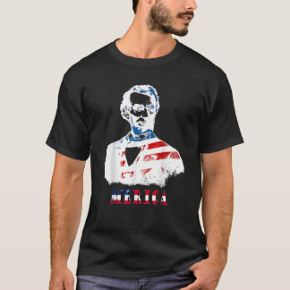 T-shirt Abraham Lincoln 4 juillet Drapeau américain 1