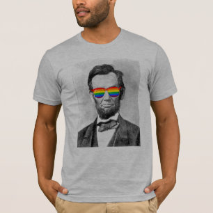 T-shirt Abraham Lincoln gay