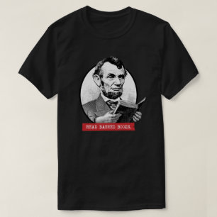 T-shirt Abraham Lincoln Lit Les Livres Interdits