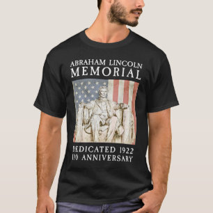 T-shirt Abraham Lincoln Memorial Washington DC 100 Anniver