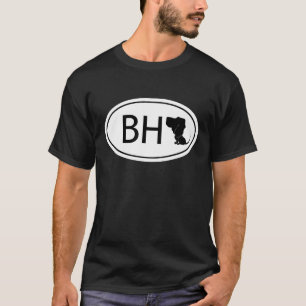 T-shirt Abréviation BH de limier