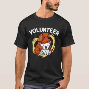 T-shirt Abri de bénévolat sauveteur d'animaux