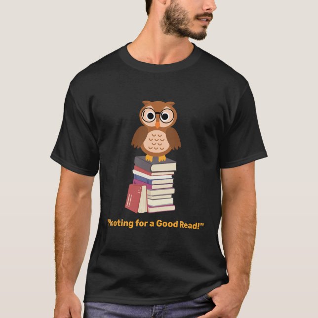 T-shirt "Abri pour une bonne lecture !" Référencement (Devant)