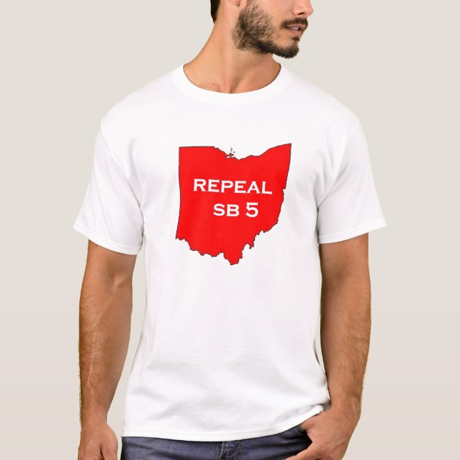 T-shirt Abrogation SB5 pour l'avenir de l'Ohio (Devant)