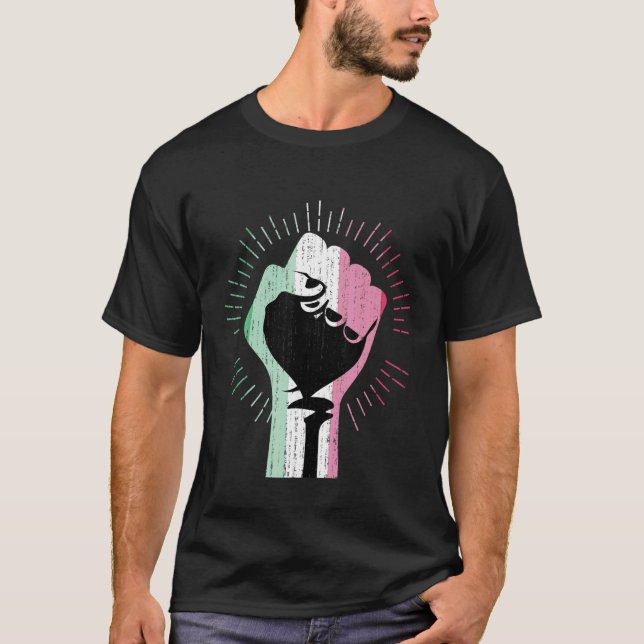 T-shirt Abrosexuality Flag Pride Pointe Queer Lgbt Abrosex (Devant)
