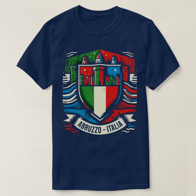 T-shirt Abruzzo Italia Lover (Design devant)