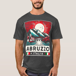 T-shirt Abruzzo Italia Vintage Lover