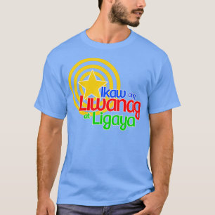 T-shirt abs cbn ikaw ang liwanag à ligaya vous êtes lig