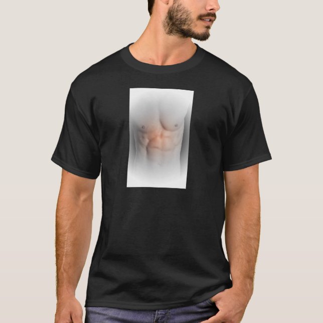 T-shirt Abs de l'homme (Devant)