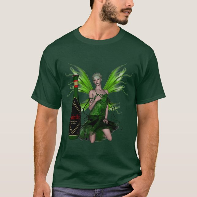 T-shirt Absinthe de KRW la fée verte (Devant)