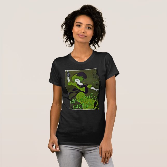 T-shirt Absinthe en vert (Devant entier)
