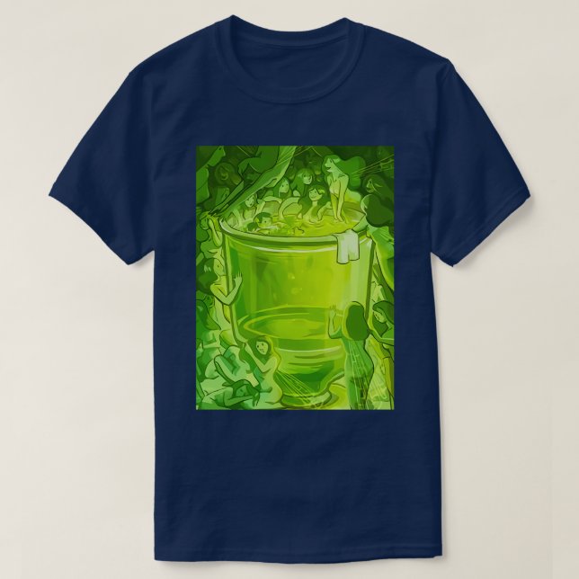 T-shirt Absinthe fairies (Design devant)