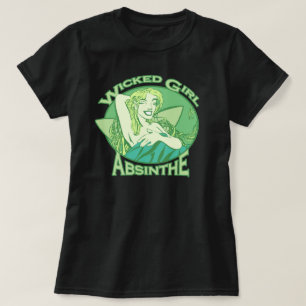 T-shirt Absinthe mauvaise de fille